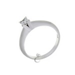 Δαχτυλιδι Μονοπετρο με Διαμαντι 0,20 Ct , F , VS1